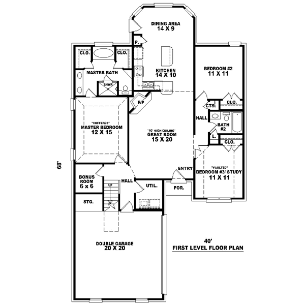 Main Floor Plan: 6-455