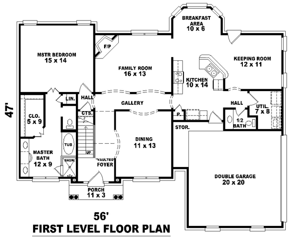 Main Floor Plan: 6-457