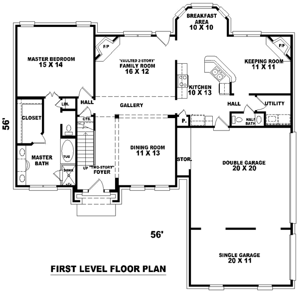 Main Floor Plan: 6-461
