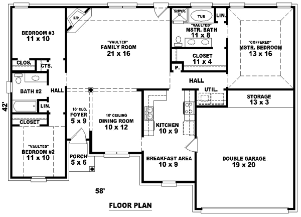 Main Floor Plan: 6-464