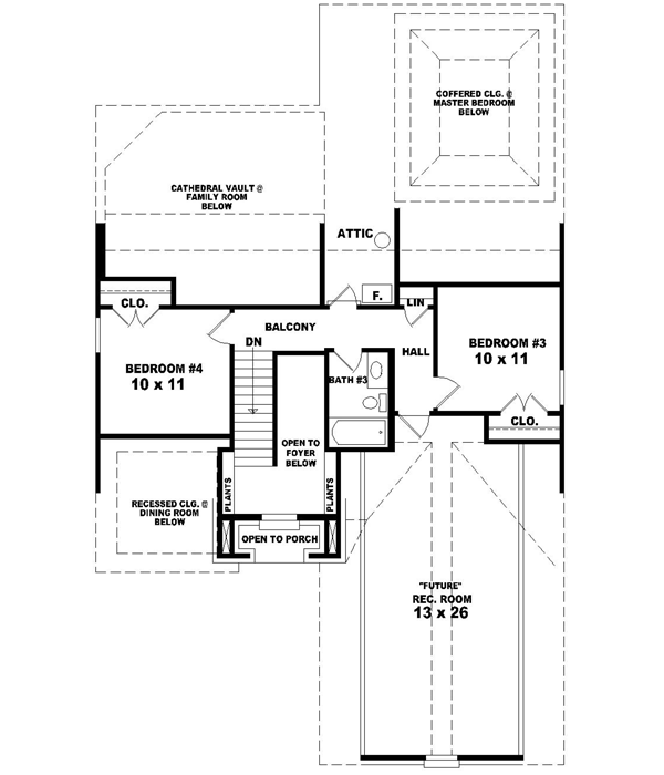 Upper/Second Floor Plan: 6-469