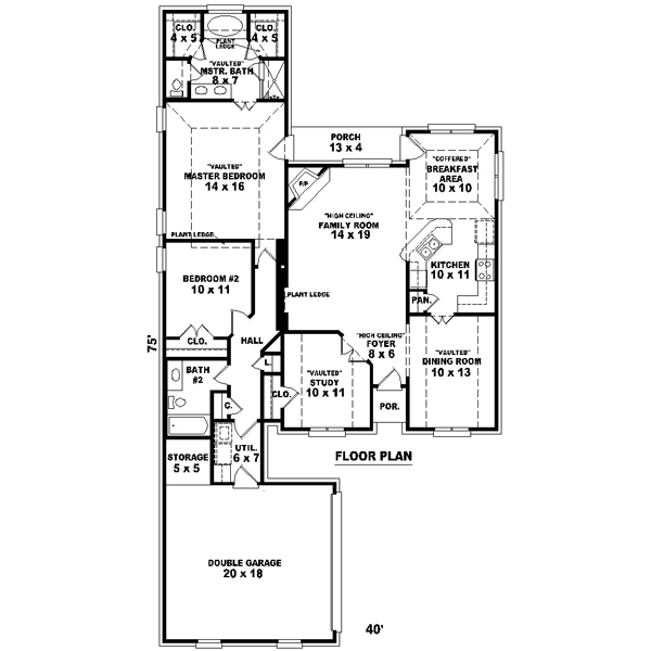 Main Floor Plan: 6-470