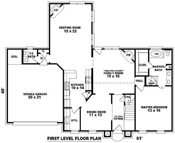 Main Floor Plan: 6-475