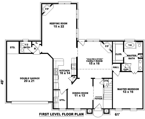 Main Floor Plan: 6-477
