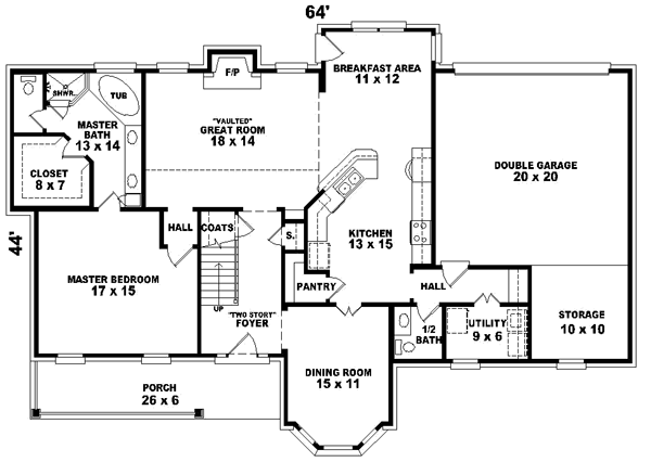Main Floor Plan: 6-478