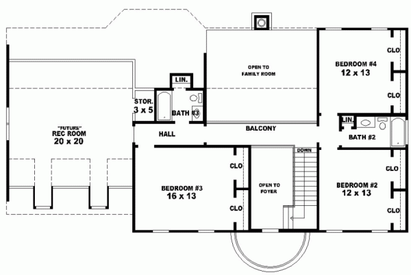 Upper/Second Floor Plan: 6-479