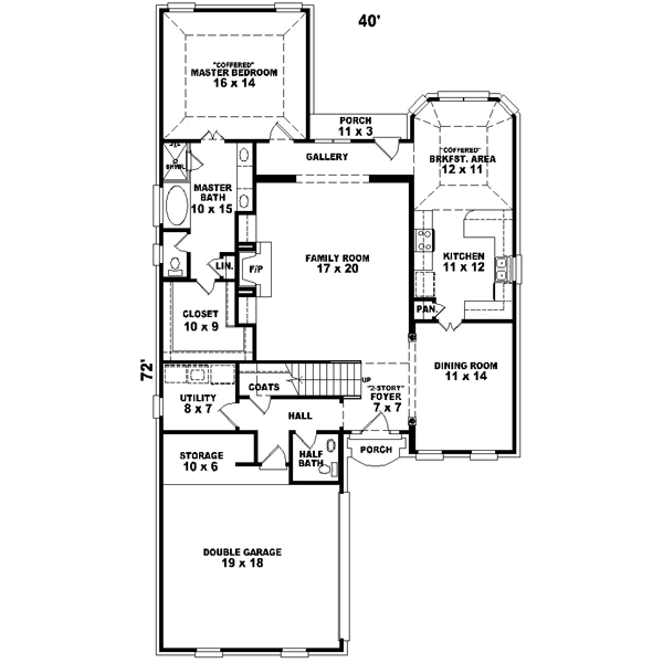 Main Floor Plan: 6-486
