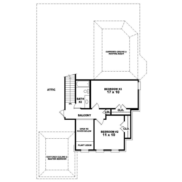 Upper/Second Floor Plan: 6-488