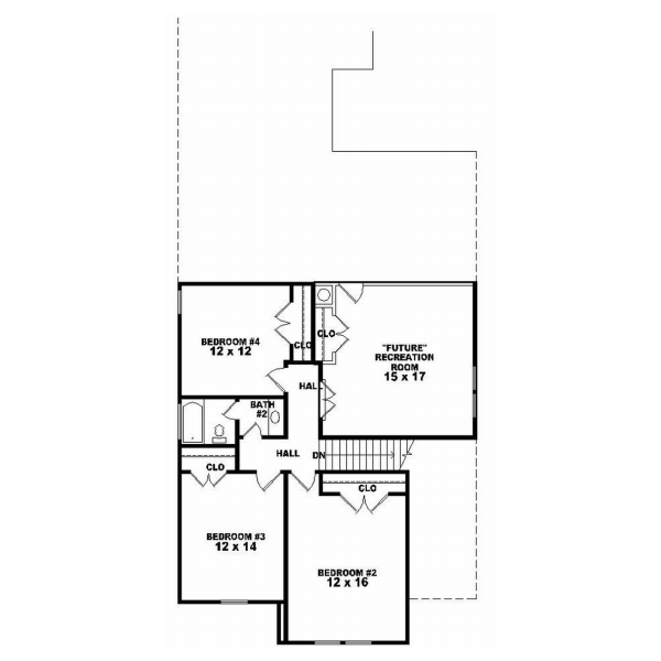 Upper/Second Floor Plan: 6-489