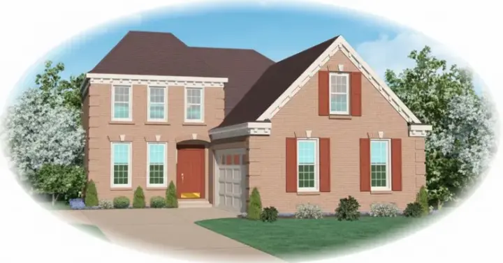 Southern house plans 6-493 - front exterior, 2,638 sq ft, 3 bed, 2 bath house plans | Monster House Plans
