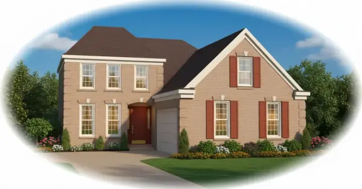 Southern house plans 6-494 - front exterior, 2,674 sq ft, 3 bed, 2 bath house plans | Monster House Plans