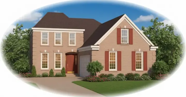 Southern house plans 6-496 - front exterior, 2,263 sq ft, 3 bed, 2 bath house plans | Monster House Plans