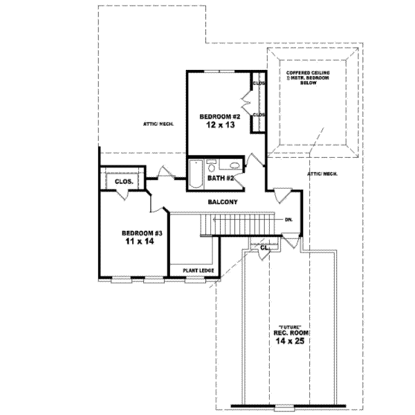 Upper/Second Floor Plan: 6-496