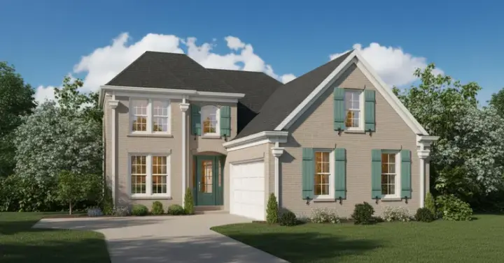 Southern house plans 6-497 - front exterior, 2,286 sq ft, 3 bed, 2 bath house plans | Monster House Plans