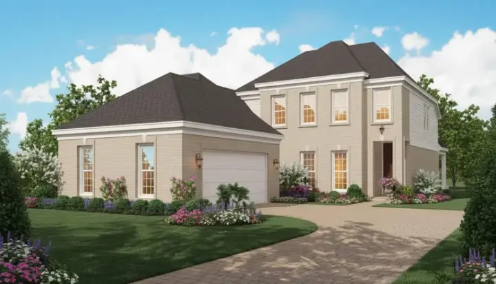 Southern house plans 6-499 - front exterior, 2,537 sq ft, 3 bed, 2 bath house plans | Monster House Plans