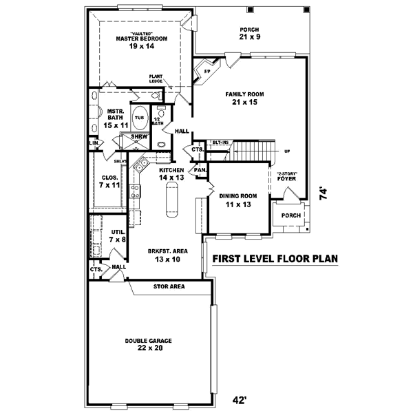 Main Floor Plan: 6-499