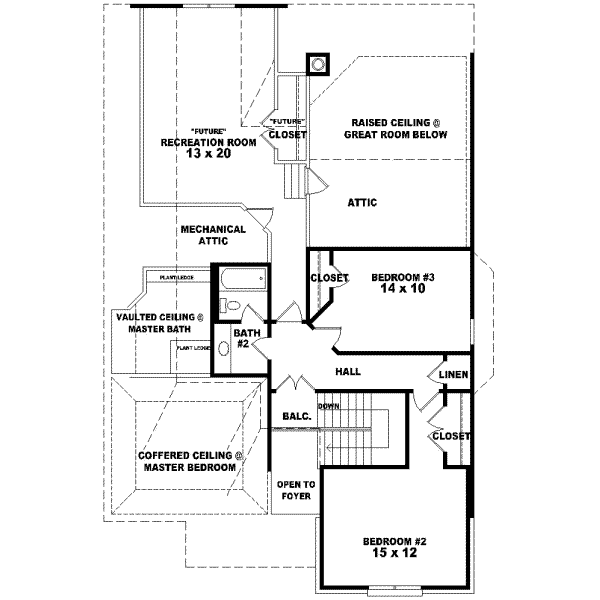 Upper/Second Floor Plan: 6-502