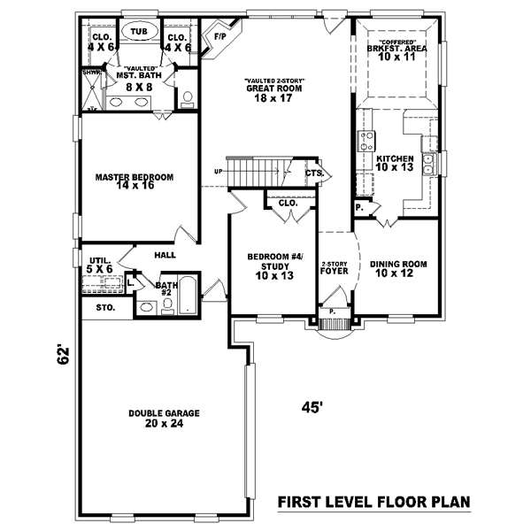 Main Floor Plan: 6-504