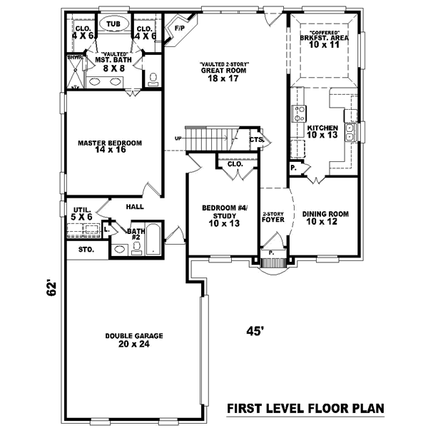 Main Floor Plan: 6-505