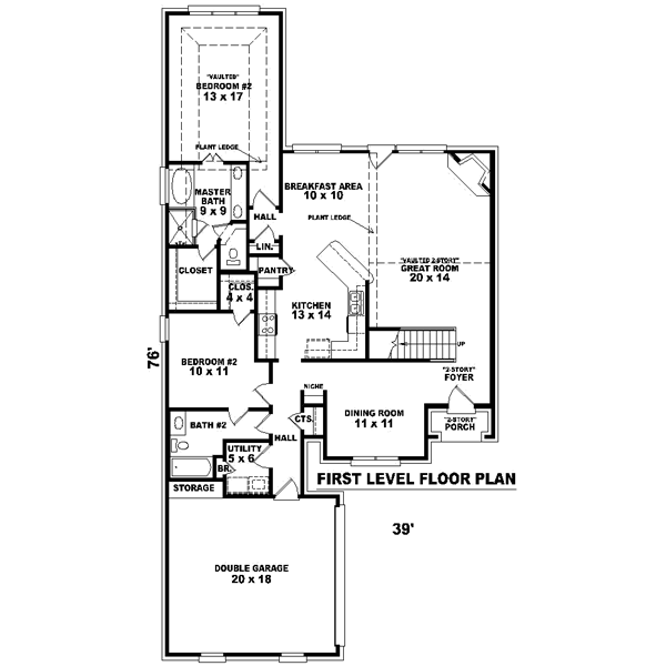 Main Floor Plan: 6-510