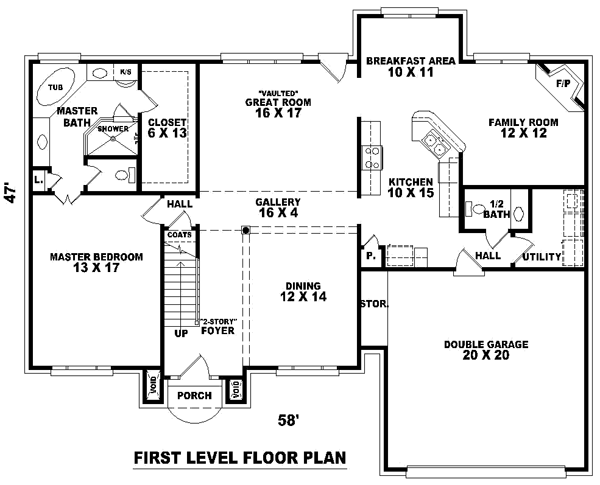 Main Floor Plan: 6-517