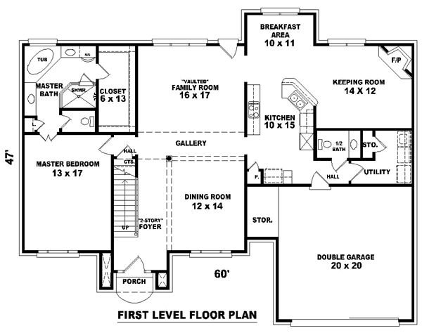 Main Floor Plan: 6-519