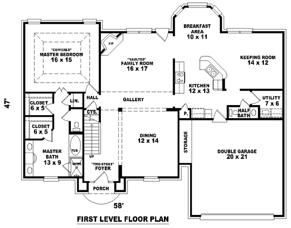 Main Floor Plan: 6-520