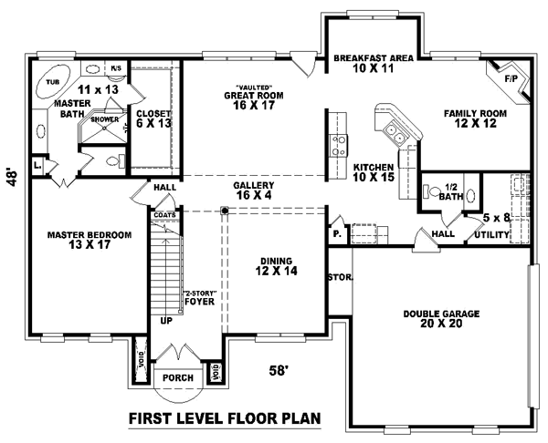 Main Floor Plan: 6-522