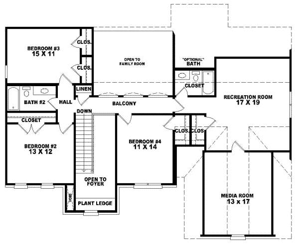 Upper/Second Floor Plan: 6-522