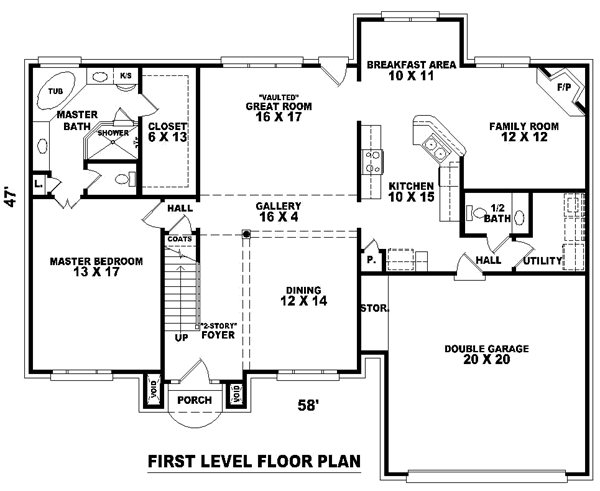 Main Floor Plan: 6-523