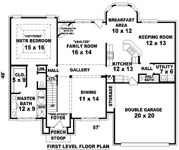 Main Floor Plan: 6-524