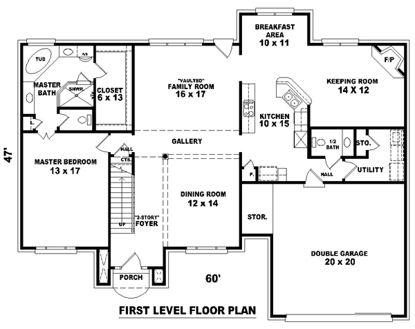Main Floor Plan: 6-525