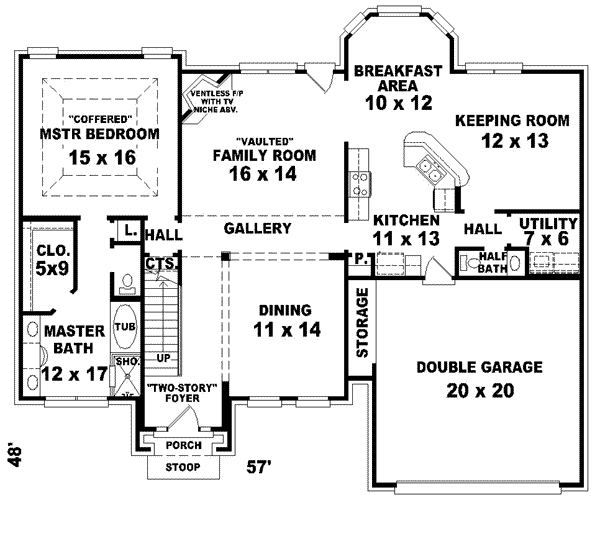 Main Floor Plan: 6-526