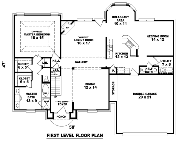 Main Floor Plan: 6-527