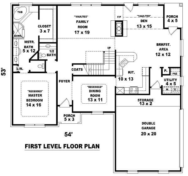 Main Floor Plan: 6-533
