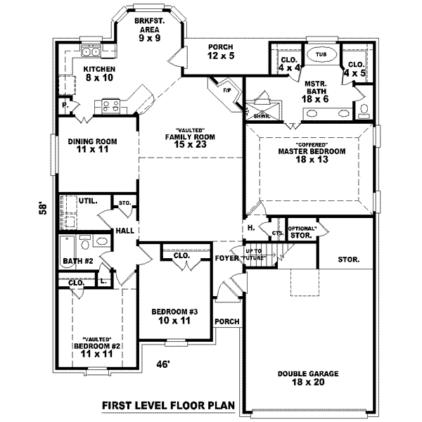 Main Floor Plan: 6-536