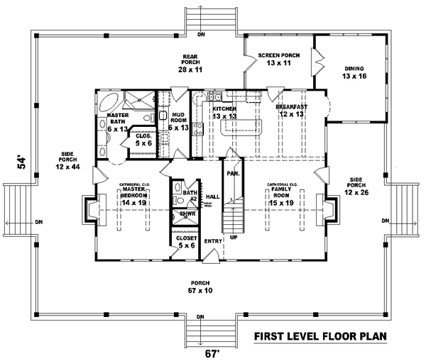 Main Floor Plan: 6-539