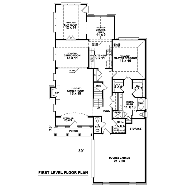 Main Floor Plan: 6-540