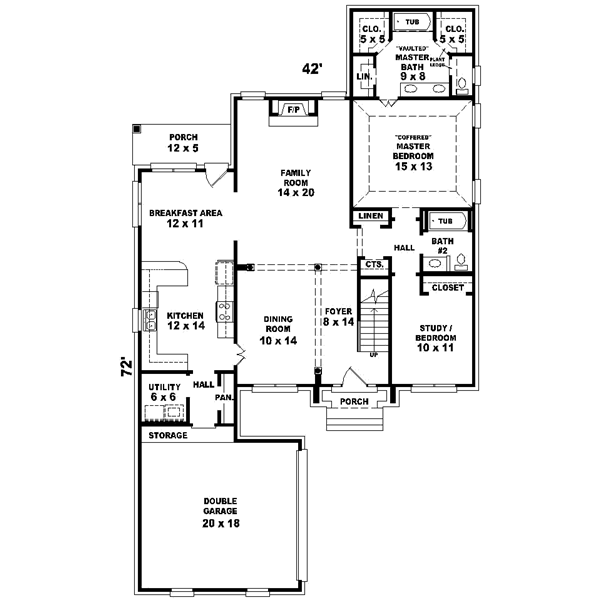 Main Floor Plan: 6-542