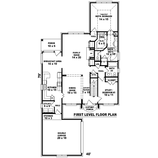 Main Floor Plan: 6-544