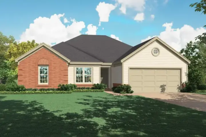 Traditional house plans 6-550 - front exterior, 1,785 sq ft, 3 bed, 2 bath house plans | Monster House Plans