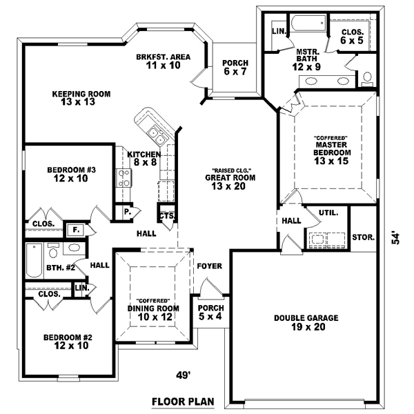 Main Floor Plan: 6-550