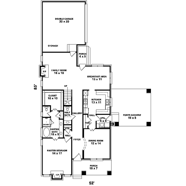 Main Floor Plan: 6-551
