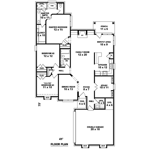 Main Floor Plan: 6-554