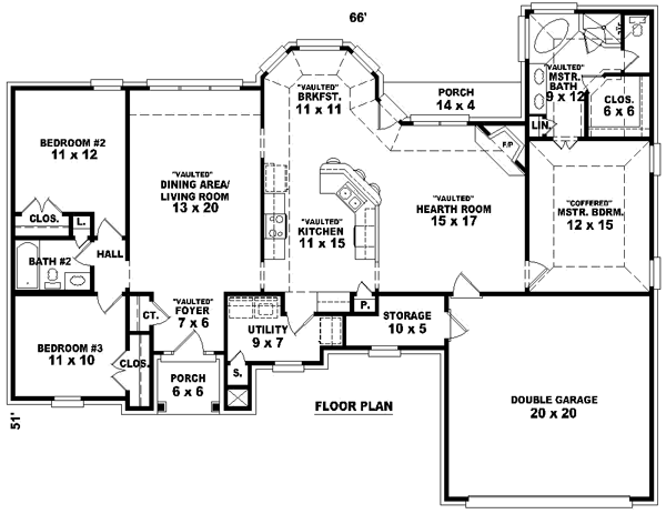 Main Floor Plan: 6-555
