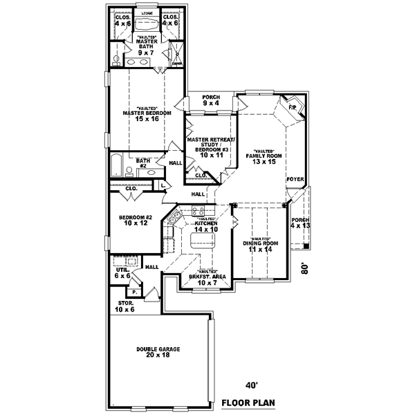 Main Floor Plan: 6-557
