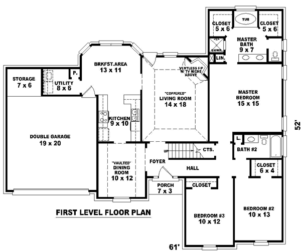 Main Floor Plan: 6-561