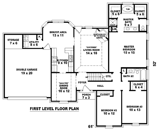 Main Floor Plan: 6-565