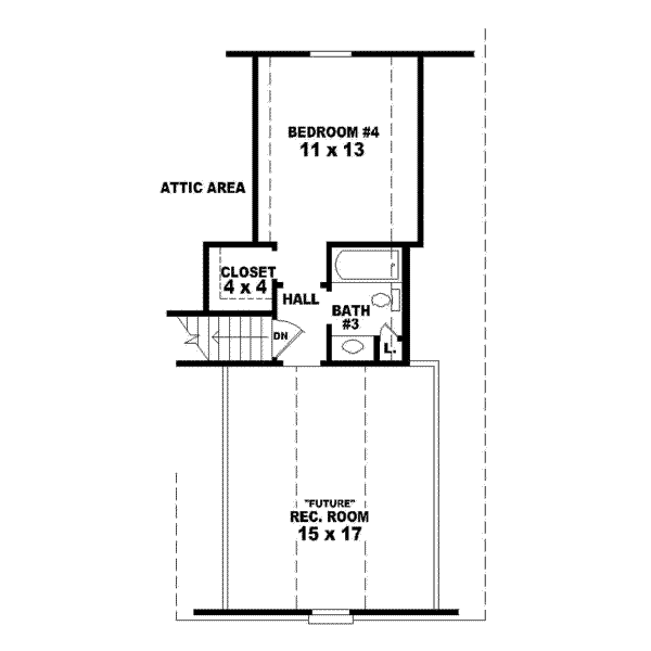 Upper/Second Floor Plan: 6-565