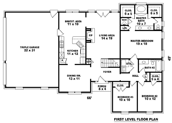 Main Floor Plan: 6-567